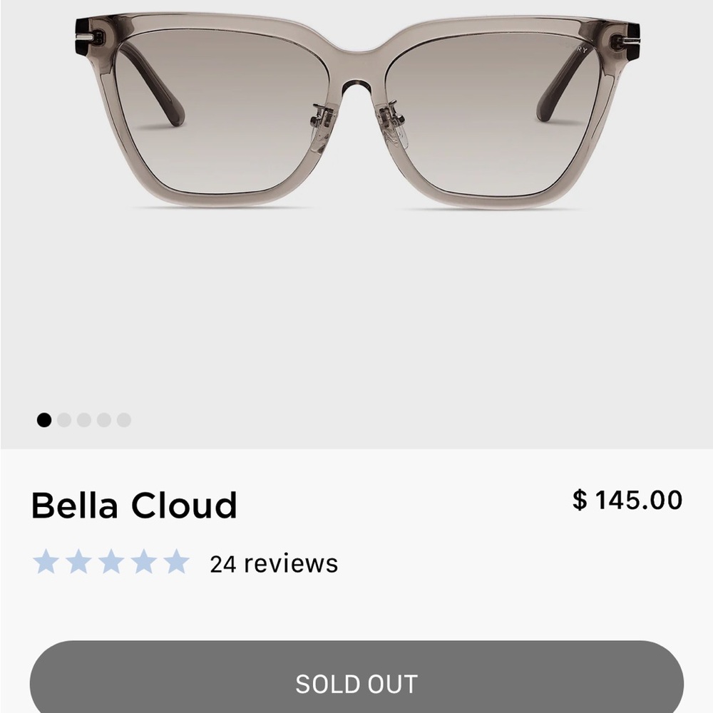 Women's Gray Sunglasses